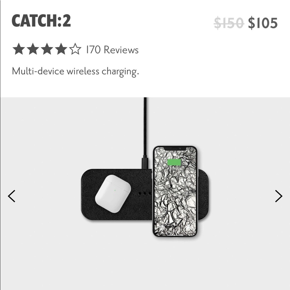 COURANT multi-device wireless charging charger